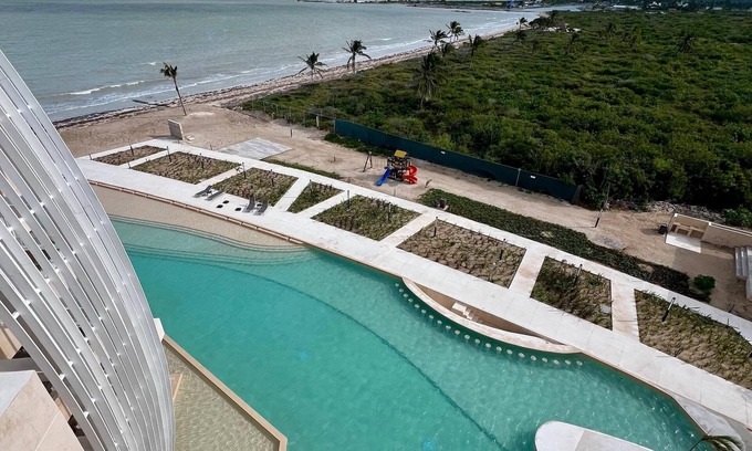 Telchac Puerto Apartment | Penthouse Navela 405 Beachfront
