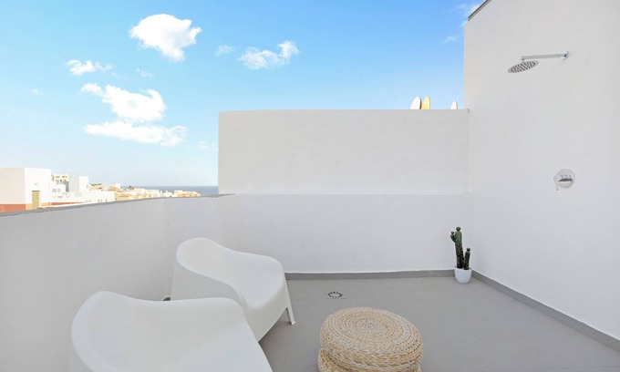 Morro Jable Apartment | Beachside Penthouse "Playa Morro Jable 3B" with Wi-Fi