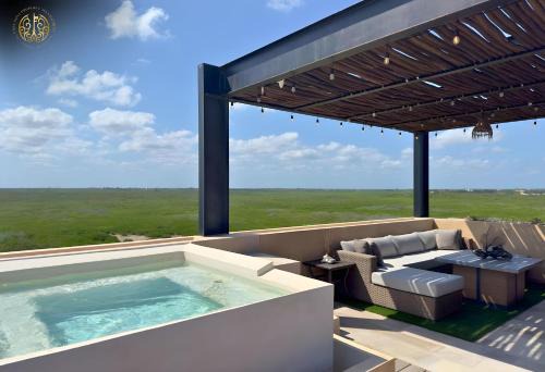 Tulsayab Apartment | Private Penthouse Retreat in Tulum with Oceanfront Views