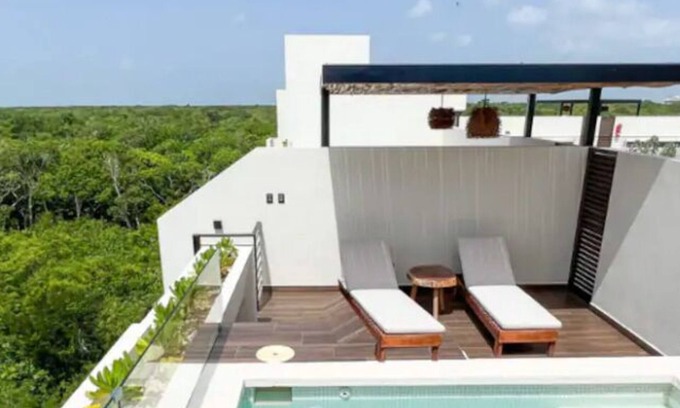 Tulum Apartment | Exclusive Penthouse Studio with Private Roof & Pool