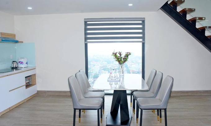 Tuy Hoa Apartment | Elegant Penthouse the Light: Family-Friendly Retreat Awaits