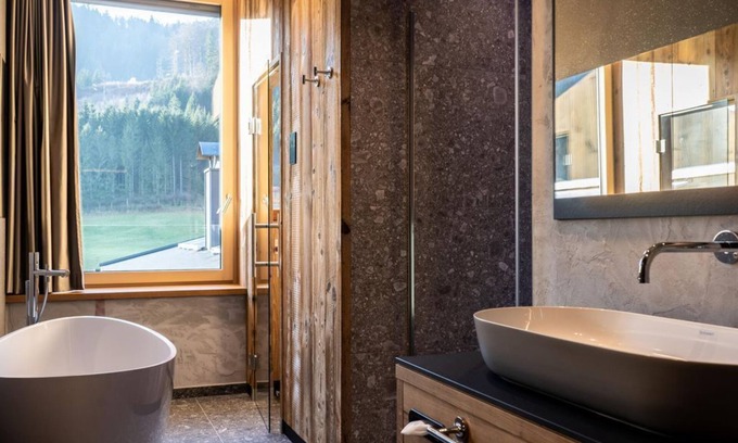 Achenkirch Apartment | Exclusive Penthouse Retreat with Spa and Pool Access