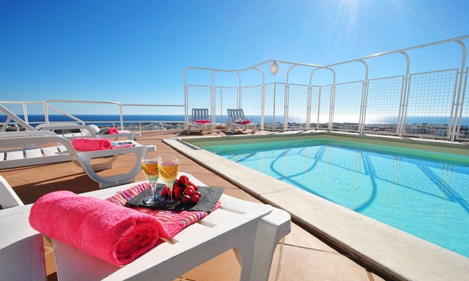 Montechoro Apartment | Elegant Penthouse with Private Pool & Breathtaking Views