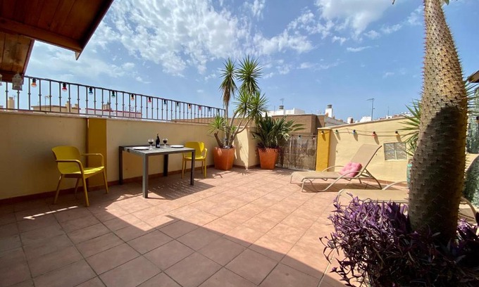 La Trinidad Apartment | Luxurious Penthouse with Private Terrace and Hot Tub