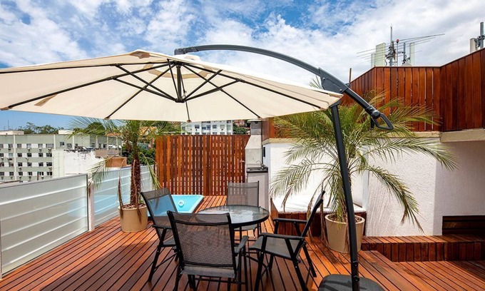 Copacabana Condo | Elegant Penthouse with Pool, Terrace & BBQ - 10/10 Rating