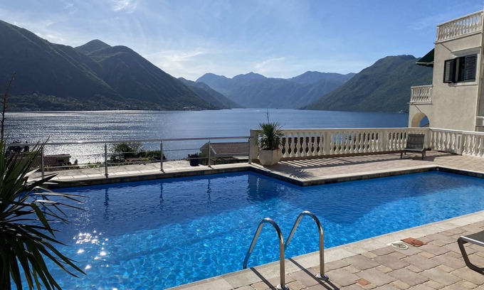 Kotor Old Town Apartment | Scenic Penthouse with Pool and Ocean View