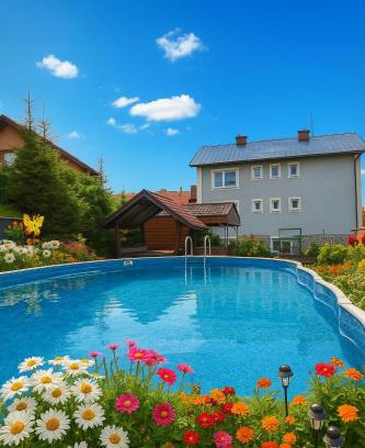 Zdiar House | Relax at Penzión u Veroniky with Pool and Ocean Views