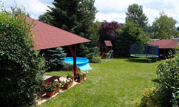 Vrchlabi House | Experience Penzion Cabák: Oceanfront Haven with Pool