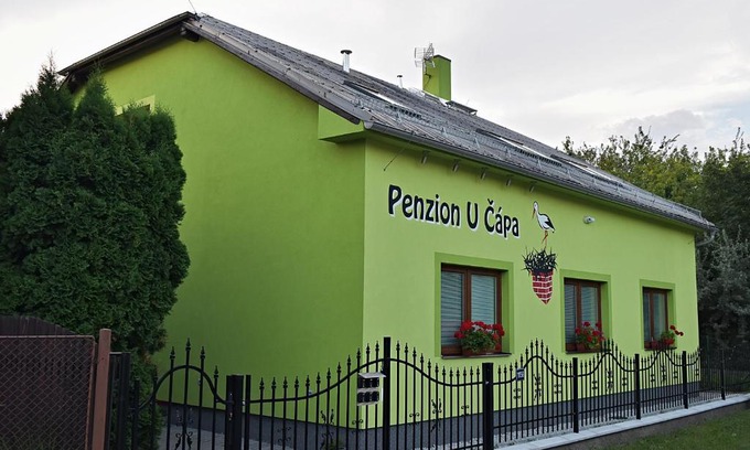 Pribor House | Charming Penzion u Čápa Příbor with Hot Tub & Dining