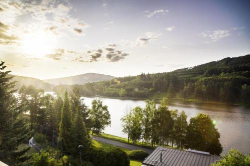 Pozlovice House | Pet-Friendly Retreat at Penzion U Přehrady with Hot Tub
