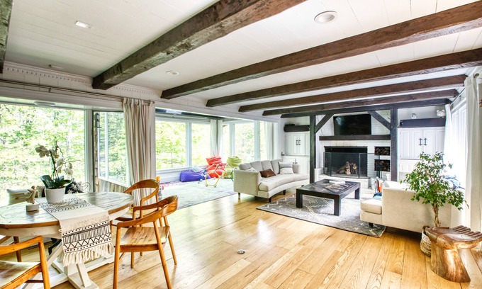 Cos Cob House | Ideal August Getaway with Heated Pool and Ocean Views