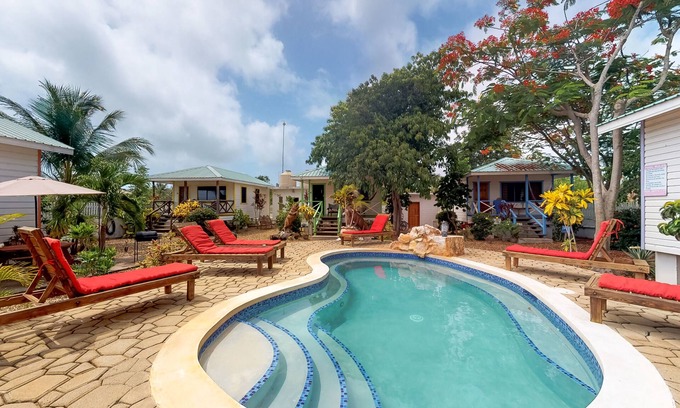 Hopkins Condo | Ideal for Groups: Five Cabanas with Private Pool & Beach Access