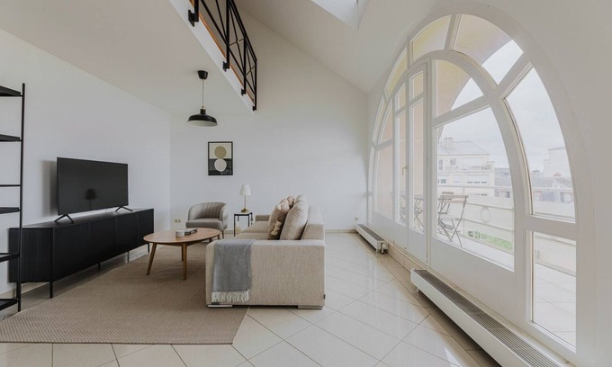 Ville Haute House | Perfect Kirchberg 2BR w/Elev, Balcony, & City View, by Blueground