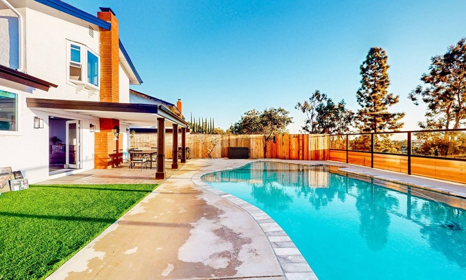 Del Cerro House | Serene Oasis with Saltwater Pool and Dog-Friendly Amenities
