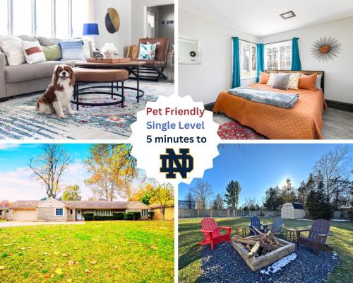 South Bend House | Pet-Friendly Comfort at The Huddle House - 4-Star Retreat