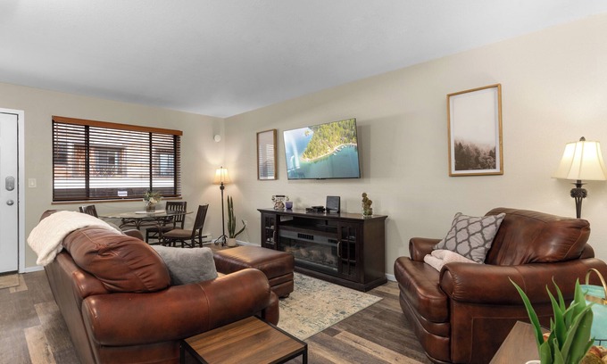 Whitefish Condo | Perfectly located 2 bedroom condo - one block from downtown shops and restaurants!