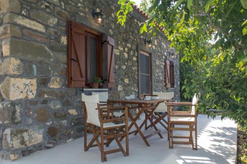 Eresos-Antissa House | Pet-Friendly Perivoli Stone House: Rated 8.5/10 for Families