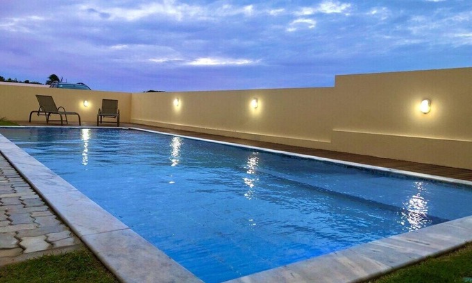 Sao Miguel de Touros Ski Chalet | Beachside Retreat with Pool, BBQ & Relaxing Atmosphere