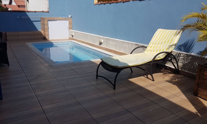Peruibe House | PERUVIAN SWIMMING POOL 100MT BEACH / 2SUIT / GARAGE 5 CARS