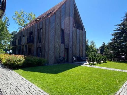 Neringa Apartment | Inviting Pervalka Apartments with Spacious Terrace Awaits