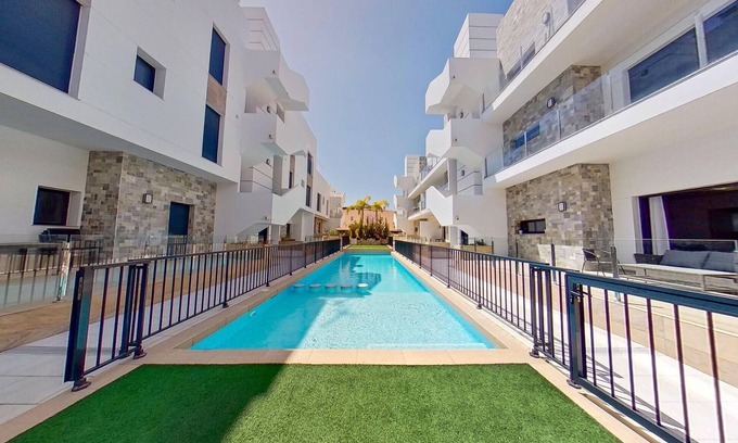 Els Arenals del Sol Apartment | Modern Apartment with Terraces & Pool Near the Sea