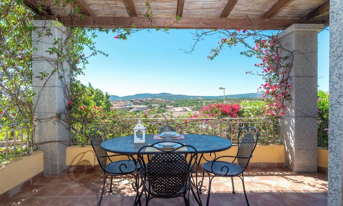 Santa Teresa di Gallura Villa | Welcoming Villa Athena: Pet-Friendly with Ocean Views