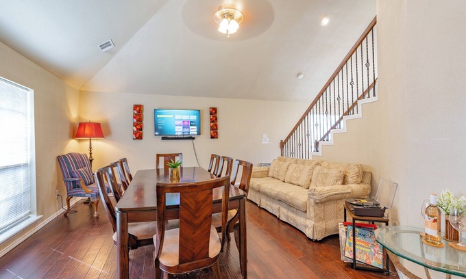 Northeast Carrollton House | Inviting 4/3 Retreat with Game Room and Hot Tub Access