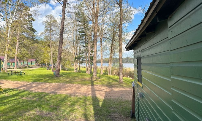 Nevis Cabin | Pet Friendly Cabin at Green Valley Resort by the Lake