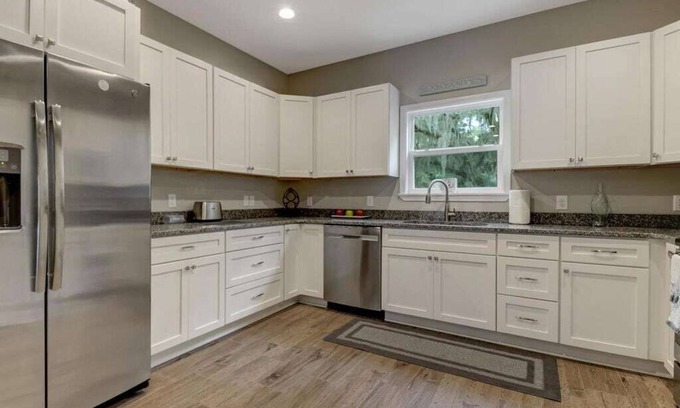 St. Marys House | Pet-Friendly Duplex Near Naval Base with Top Guest Rating