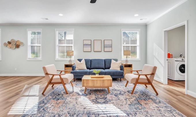 Greer House | Pet-Friendly Retreat in Greer: Steps from Airport & Downtown