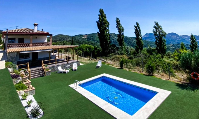 Algatocin House | Unwind in Andalusia: Holiday Home with Private Pool