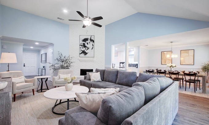 Block House Creek House | Ideal Pet-Friendly Home with Sauna & Ocean View for 10