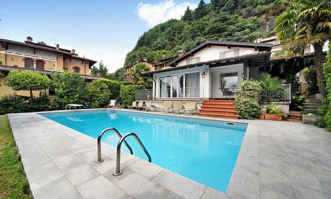 Domaso Villa | Pet-Friendly Domaso Country House with Pool & Lake Views