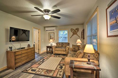 Alanson House | Cozy Petoskey Area Cabin – Steps from Crooked River