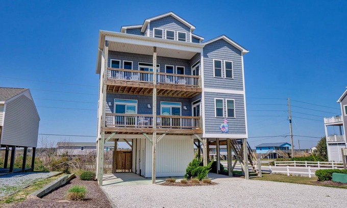 Ocean City Beach House | Pet Friendly Retreat: Breathtaking Ocean Views Steps to Beach