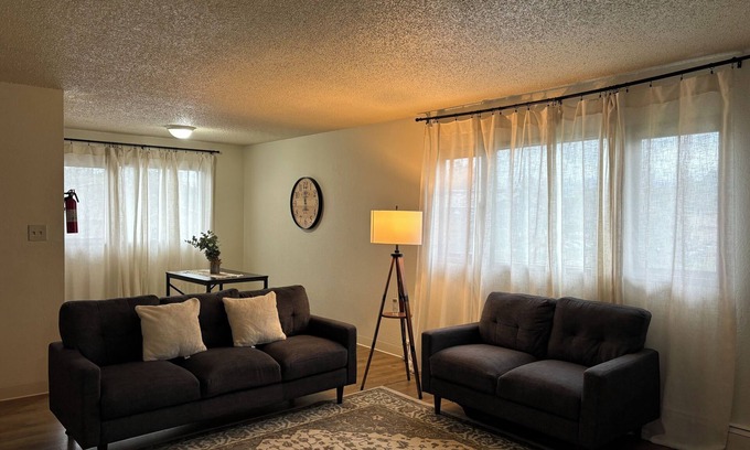University Area Apartment | Inviting Top-Floor Apartment in UMed District Near UAA
