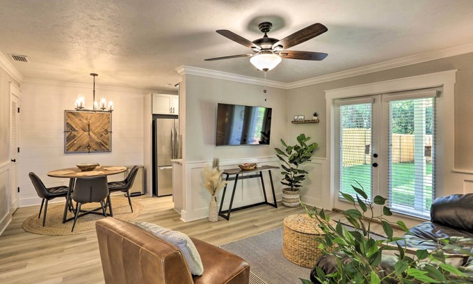 Tallahassee House | Pet-Friendly Retreat in Tallahassee, Steps from Parks!
