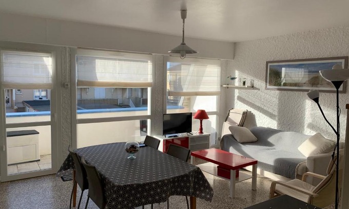Fort-Mahon-Plage Apartment | Unforgettable Escape at La Picardière with Ocean Views