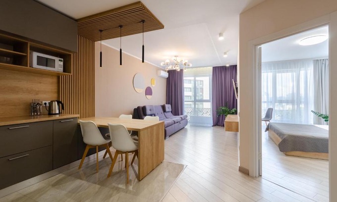 Solomjanskyj Apartment | Comfortable Apartment Near Central Railway Station
