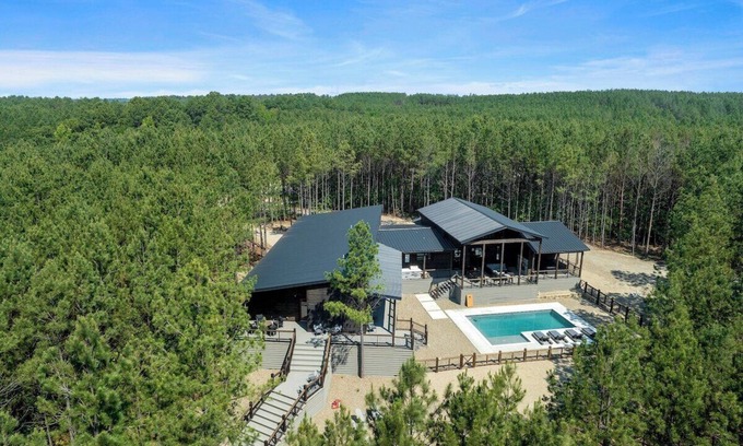 Pickens Cabin | Pets | Heated Pool | Game Room | Sleeps 36