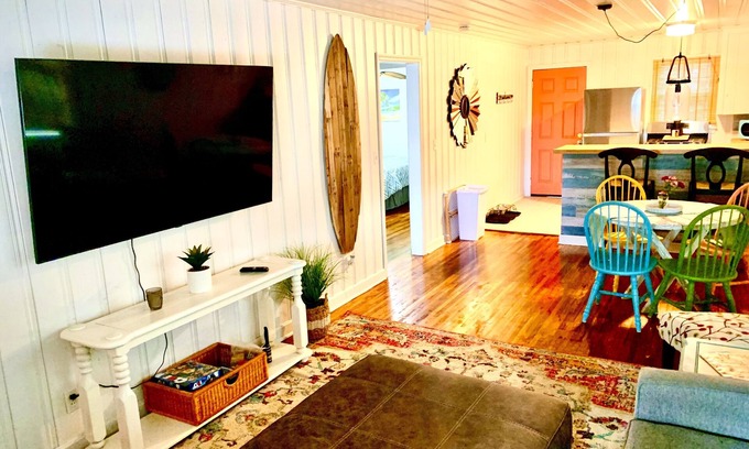 Crescent Beach Cottage | Pet-Friendly Beach Cottage with Ocean View & Modern Touches