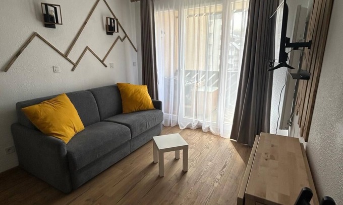 Peyragudes Apartment | Peyragudes Studio with mountain view (Peyresourde/loudenvielle slope)