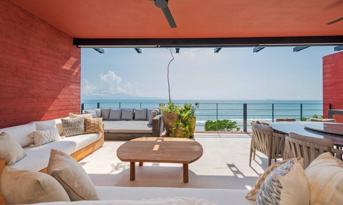 Punta de Mita Apartment | PH Marena @ Naya by Mita Residential. Beachfront, Private Pool, Housekeeping, Beach Club