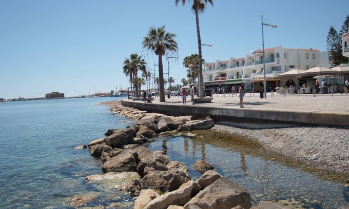 Paphos Apartment | Oceanfront Oasis: Phaedrus Living Seaside Flat with Views