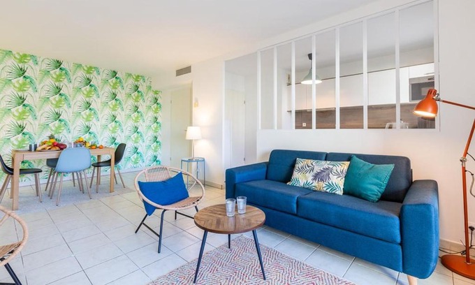 Le Pharo Apartment | Comfortable Pharo-Grand T3 Near Old Port and Family-Friendly