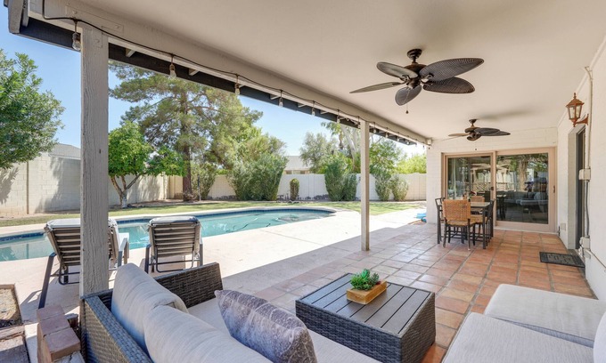 Roadrunner Estates Cottage | Family-Friendly Phoenix Home with Pool Near Camelback Mtn