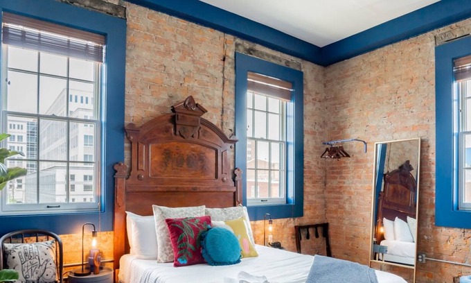 Covington Apartment | Exceptional Stay at Pickle Factory Odd Fellows Hall