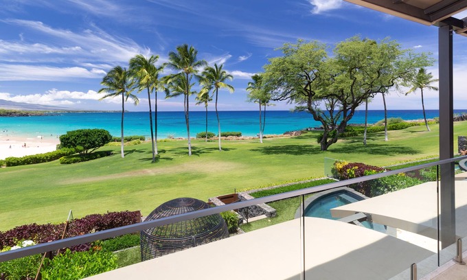 Kamuela Condo | Beachfront Bliss at PiH Hapuna Surfside - Steps From Ocean