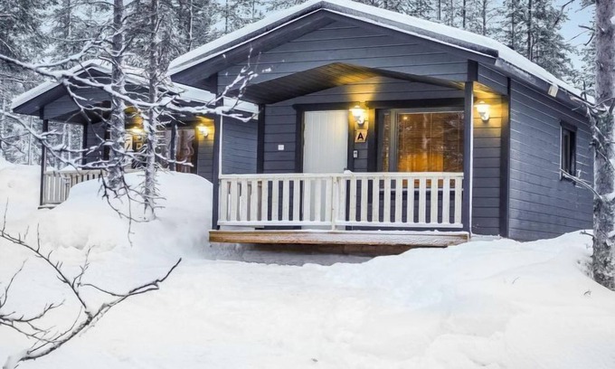 Saariselka House | Top-Rated Pikkuporo by Interhome: Lake View & Spa Retreat