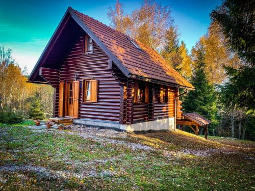 Hlevci Cabin | Pine Lodge: Guest Rated 10/10 with Hot Tub & Pet-Friendly Stays